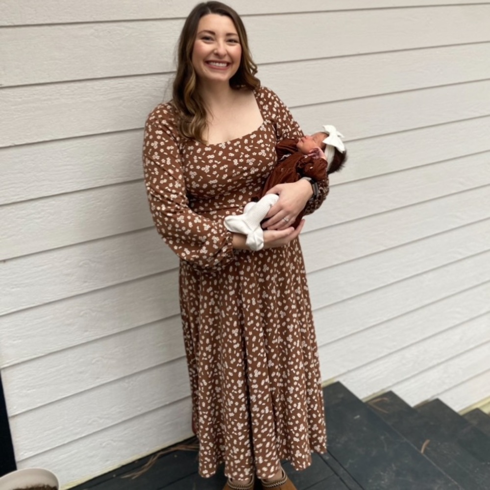 CJLA Mari dress in brown